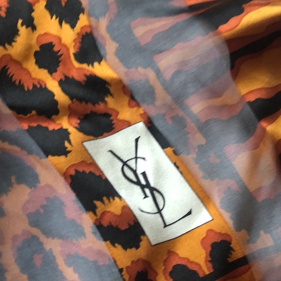 YSL long scarf silk - Picture 1 of 9